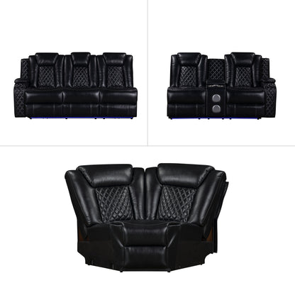 Orion II - 3 Piece Reclining Sectional