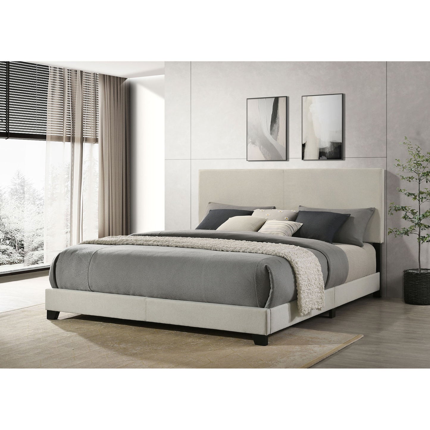 Efram - Panel Bed