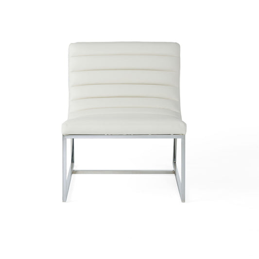 Wilmouth - Roll Occasional Chair - White