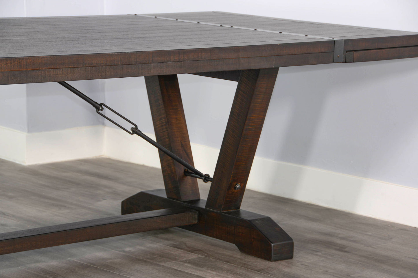 Folding Leaf Extension Dining Set