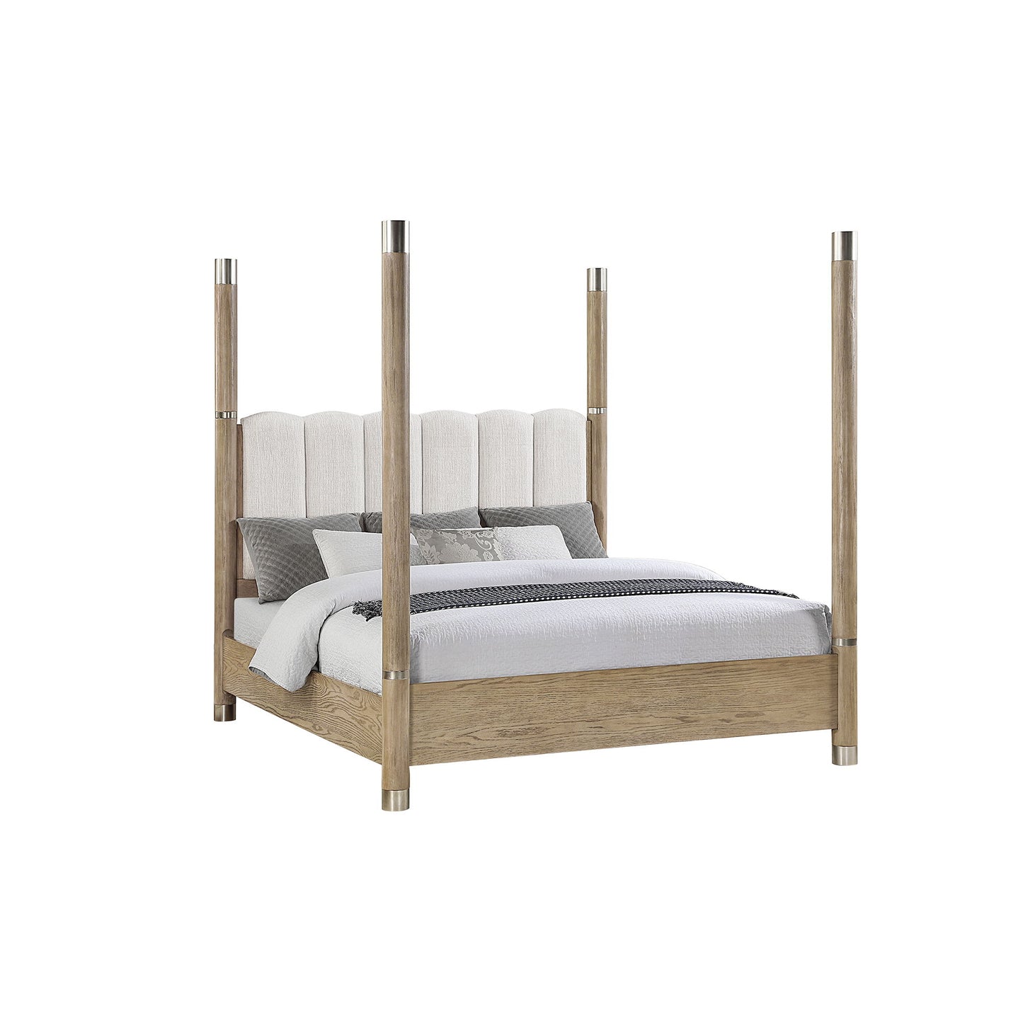 Sarai - Bed With Upholstered Headboard