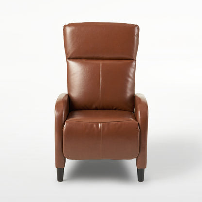 Wide Push Back Standard Recliner - Hazelnut