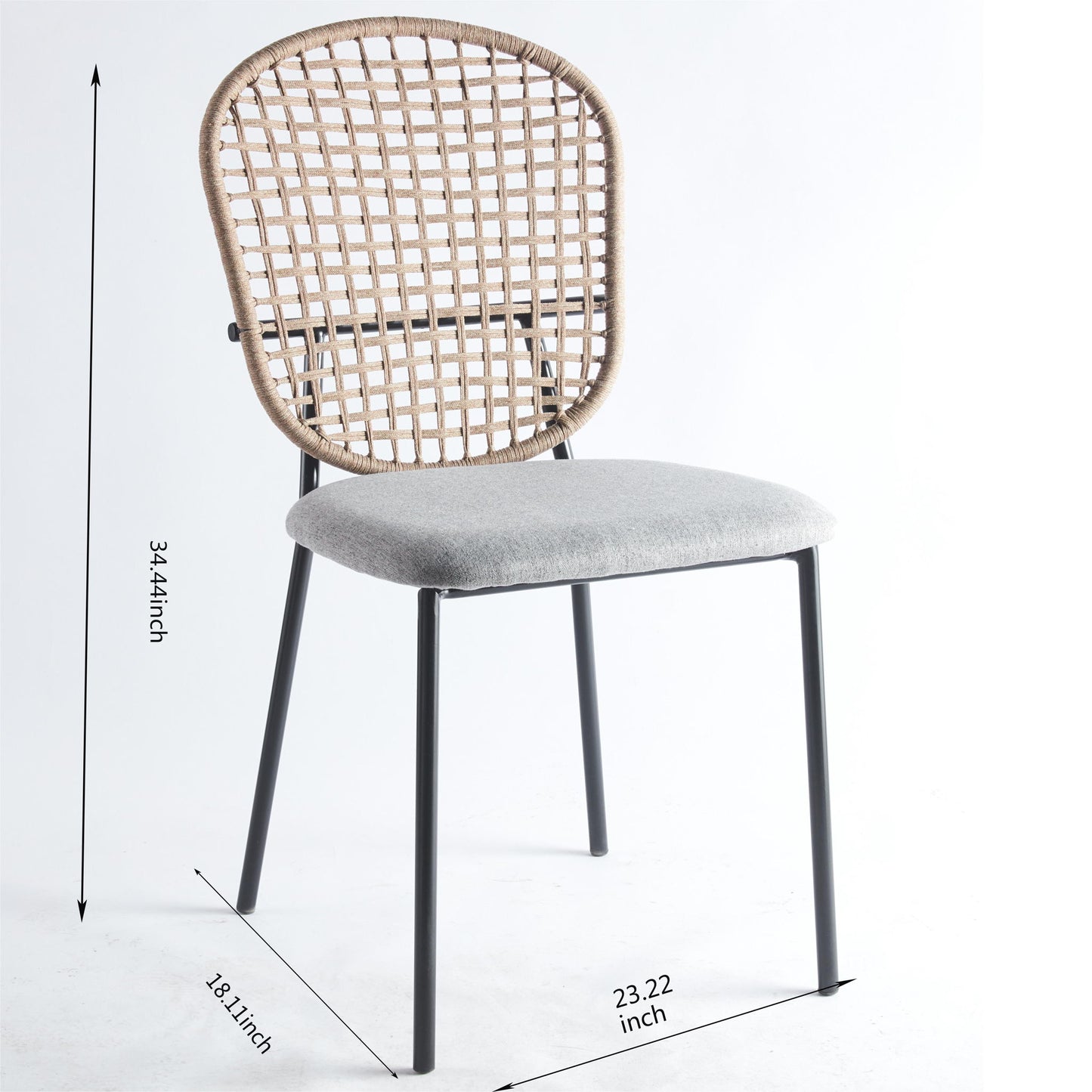 Sennit Chair, Dining Chair, Coffee Chair