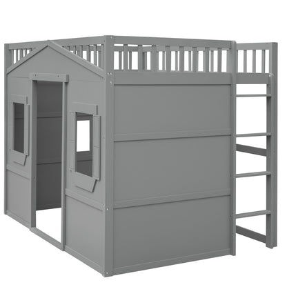 House Loft Bed With Ladder