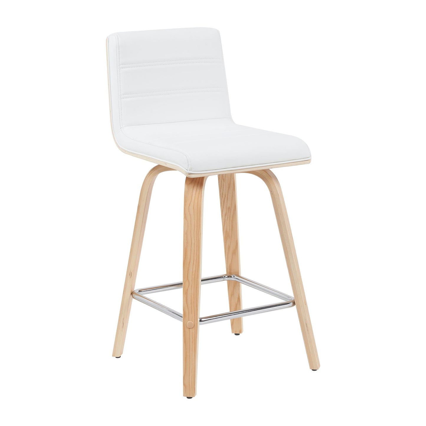 Vienna - Swivel Bar Stool - Light Brown Base