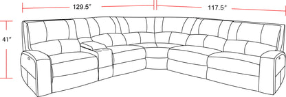 Swift - Power Reclining Sectional