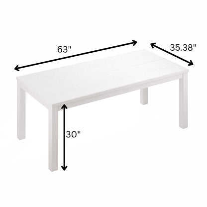 Albany - Solid Wood Dining Table For 6