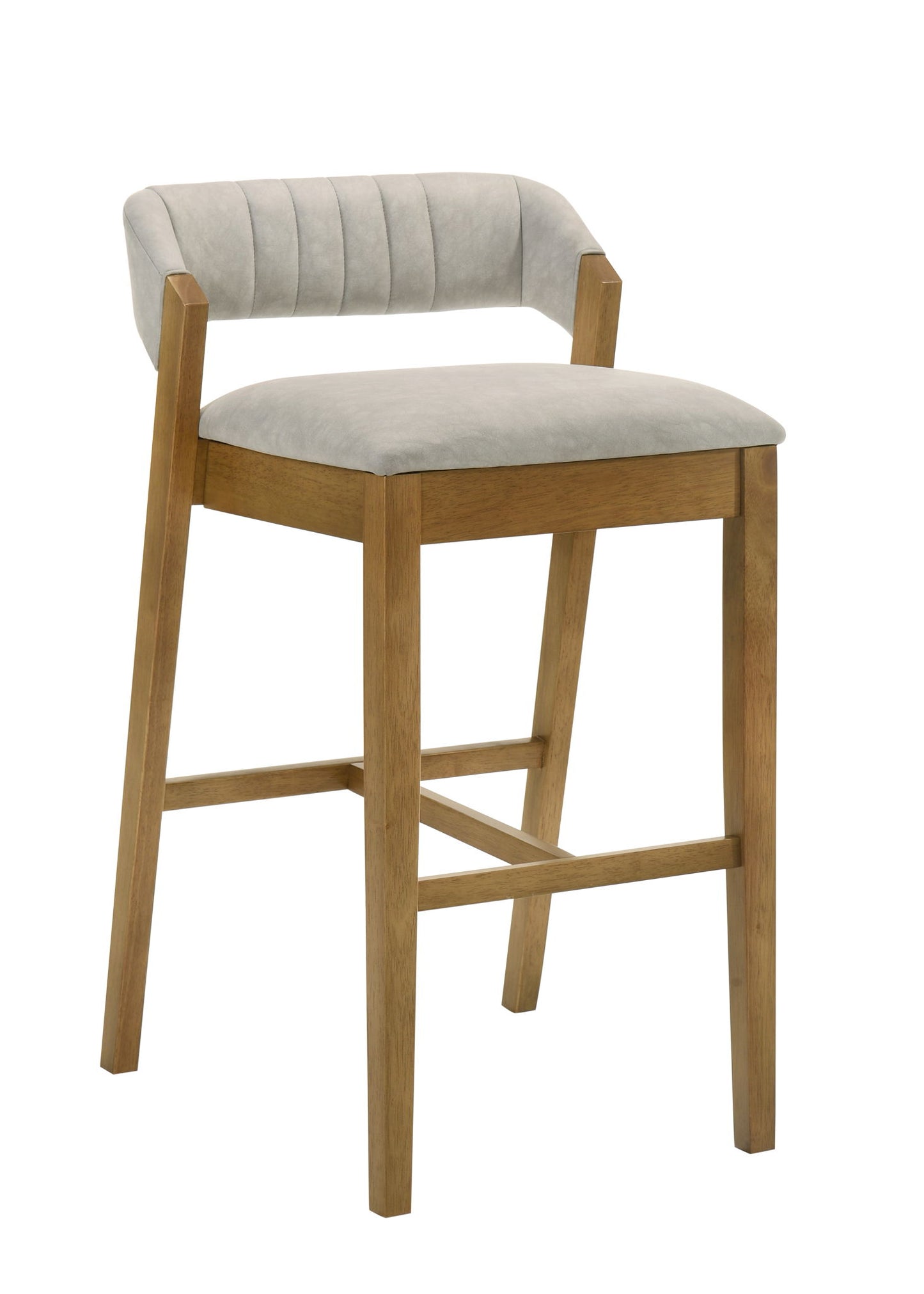 Landyn - 26" Amber Glow Counter Height Rubberwood Barstool