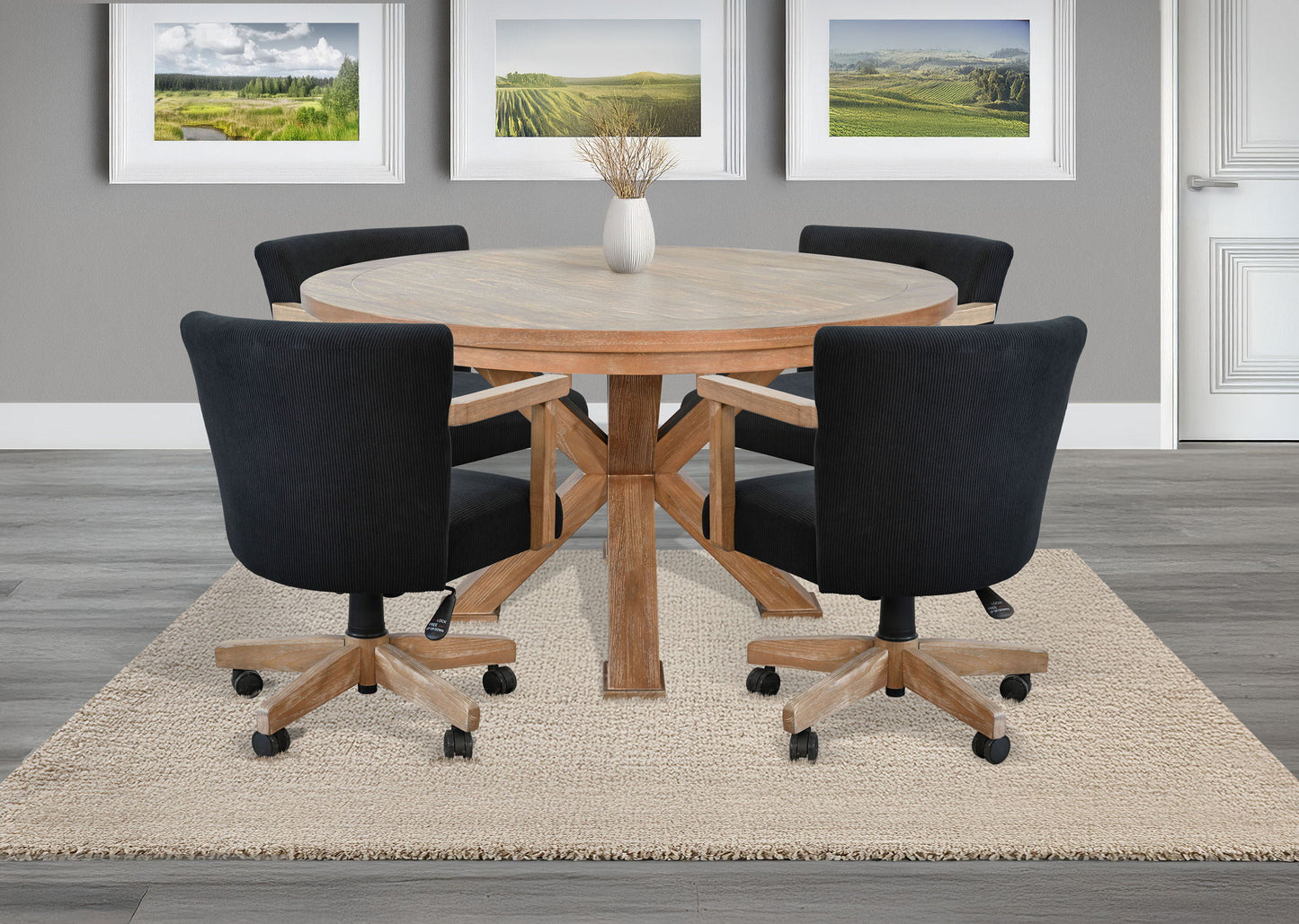 Gibson - Game Chair With Casters