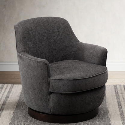 Richfield - Swivel Chair - Charcoal Gray