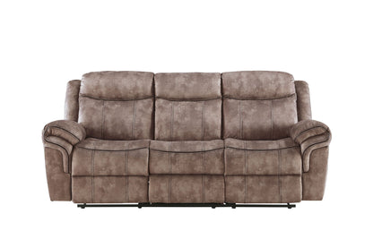 Zubaida - Two Tone 3 Piece Recliner Living Room Set