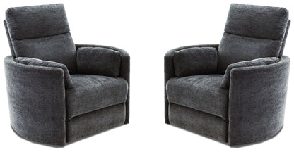 Radius - Power Swivel Glider Recliner (Set of 2)