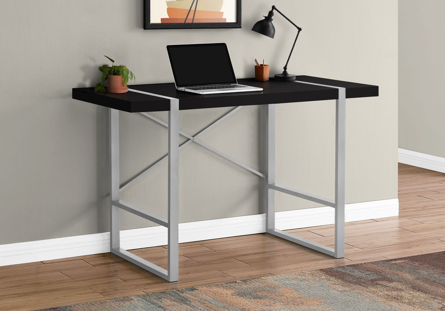 Computer Desk For Home Office, Laptop, Industrial Design