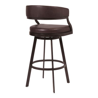 Saturn - Swivel Bar Stool - Auburn Bay Legs