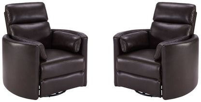 Radius - Cordless Power Swivel Glider Recliner (Set of 2)