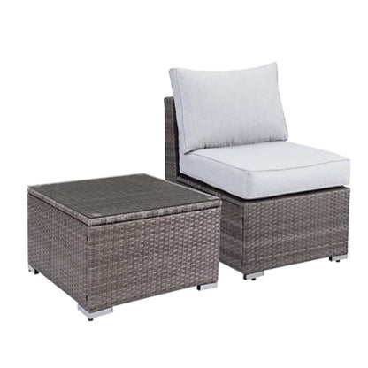 Modern Patio Set With Coffee Table