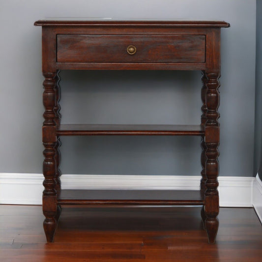 Turned Legs Side Table