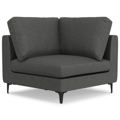 Ava - Mid Century Corner Sectional Sofa Handcrafted