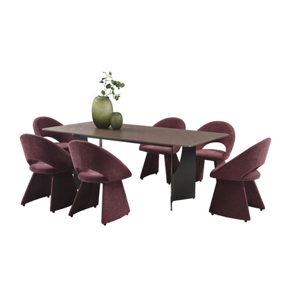 Zoey - Dining Set - Brown Table