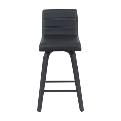 Vienna - Swivel Bar Stool - Black Base