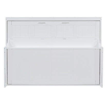 Murphy Bed With Hydraulic Lift & Desk Design