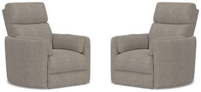 Radius - Manual Swivel Recliner (Set of 2)