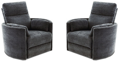 Radius - Power Swivel Glider Recliner (Set of 2)