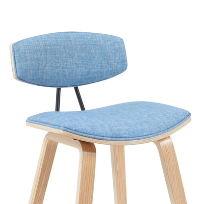 Fox - Swivel Bar Height Stool - Light Brown