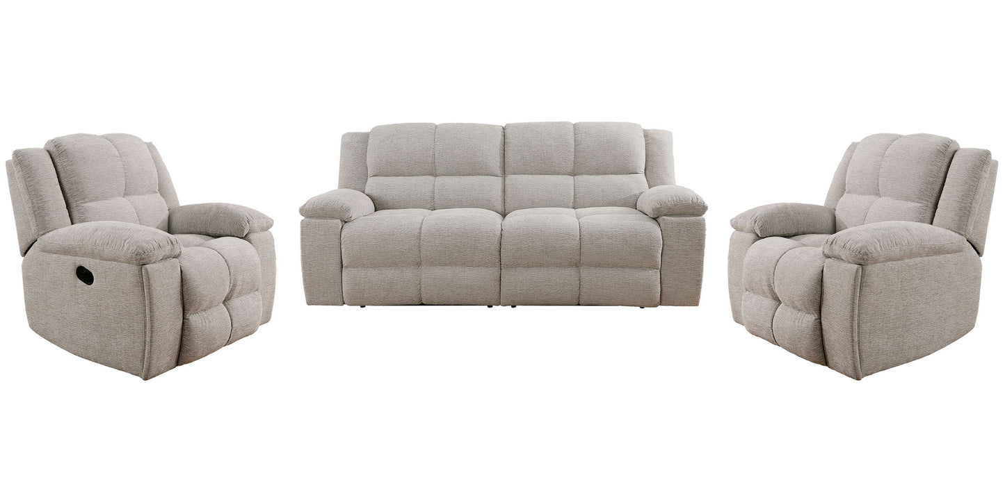 Buster - Manual Glider Reclining Sofa Set