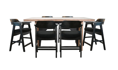 Modern - Rectangular Arch Counter Table Set
