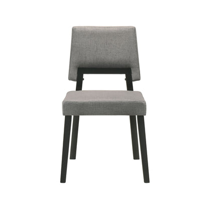 Channell - Dining Chair (Set of 2) - Black / Charcoal
