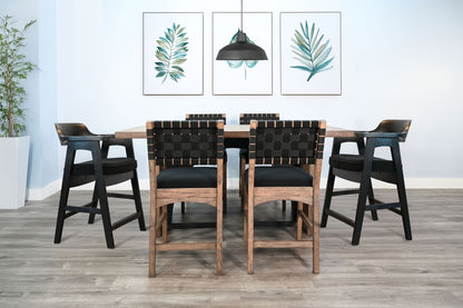 Modern - Rectangular Arch Counter Table Set