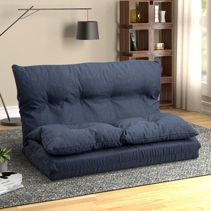 Adjustable Folding Chaise Lounge Sofa, Floor Couch