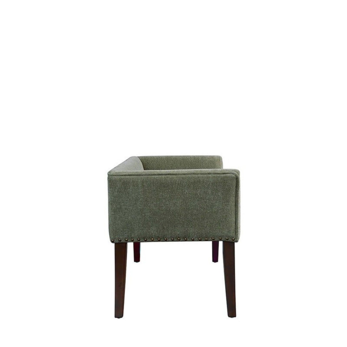 Elegant Design Bench Upholstery, Solid Wood Frame