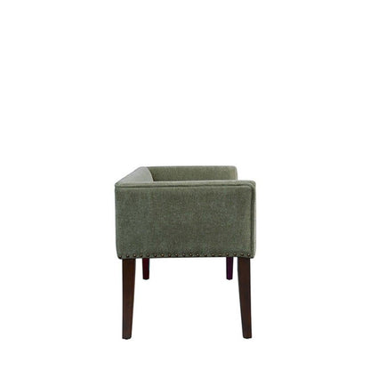 Elegant Design Bench Upholstery, Solid Wood Frame
