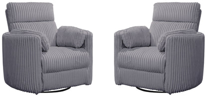 Radius - Power Swivel Glider Recliner (Set of 2)