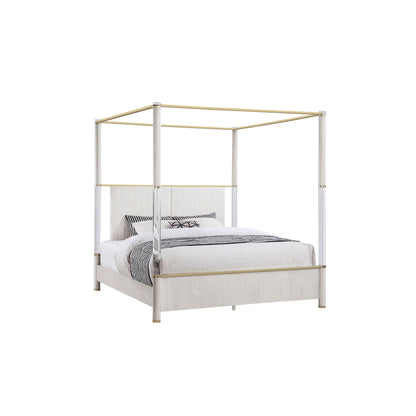 Malco - 4 Post Bed With Upholstered Headboard