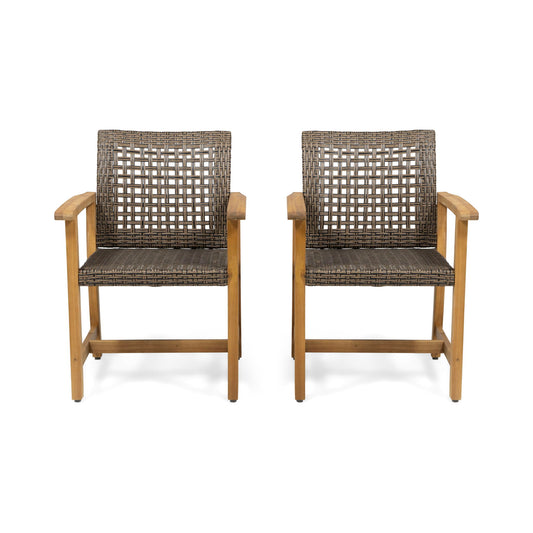 Hampton - Dining Chair (Set of 2) - Brown