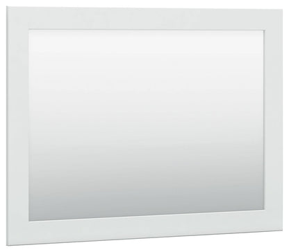 Bostwick Shoals - White - Bedroom Mirror