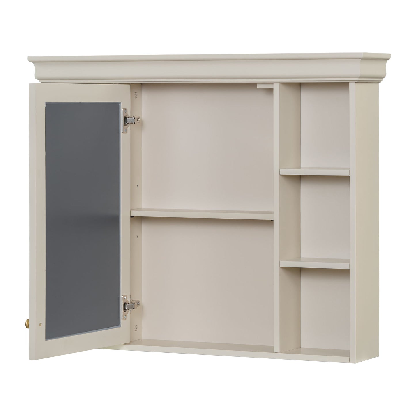 Wall Mounted Bathroom Storage Cabinet With Mirror Door