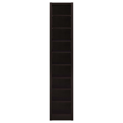 Eliam - 8-Shelf Bookcase - Cappuccino