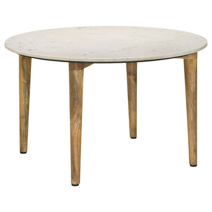Aldis - Round Marble Top Table