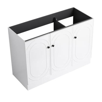 Modern Freestanding Bathroom Vanity With Soft Close Cabinet Doors