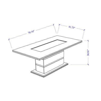 Ariya - Dining Table And Chair Set - Dark Gray