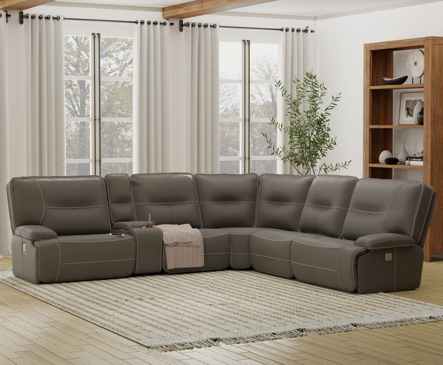 Spartacus - Power Reclining Sectional