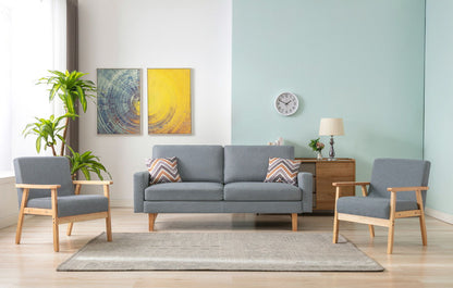 Bahamas - Sofa Set With 2 Throw Pillows