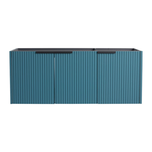 Contemporary Wall Mounted Bathroom Vanity With Soft Close Doors