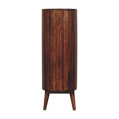 Cortez - Open Cabinet - Brown