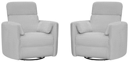 Radius - Manual Swivel Recliner (Set of 2)