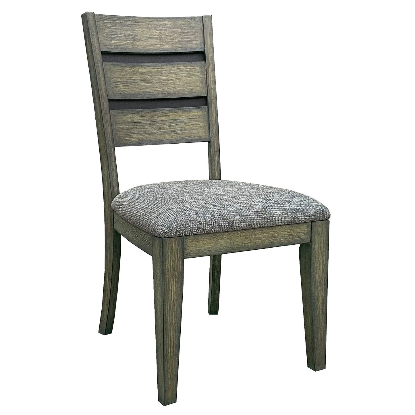 Cedar Fork - 78" Dining Table With 6 Ladderback Chairs - Smoked Arabica